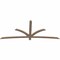 Ekena Millwork Davenport Smooth Timber Gable Bracket, Douglas Fir, 96"W x 40"H x 1 1/2"D x 3 1/2"F, 10/12 Pitch GBW096X40X0204DAV00SDF - alternate 2